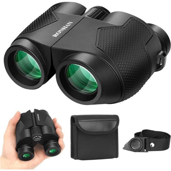 15×25 Compact Binocularswith Large View Clear Low Light Vision